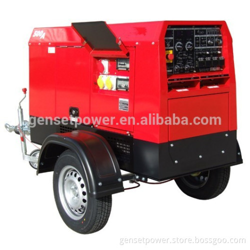 China manufacturer Mobile Diesel 500AMP Welding Generator